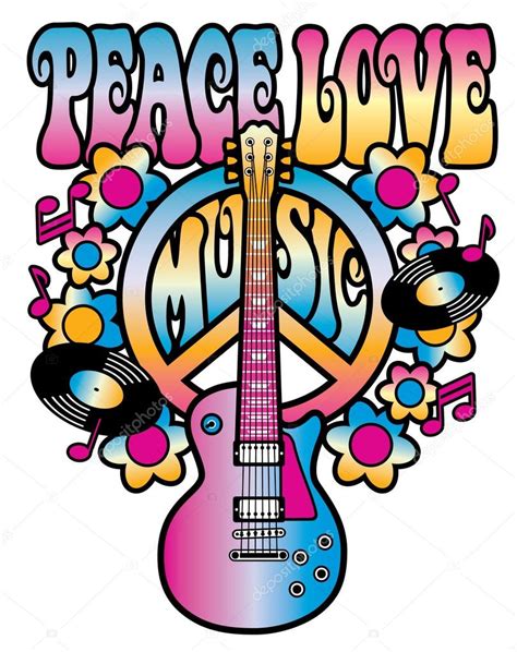 60s Music Clipart