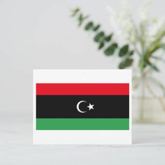 Kingdom of Libya Flag (1951-1969) Postcard | Zazzle