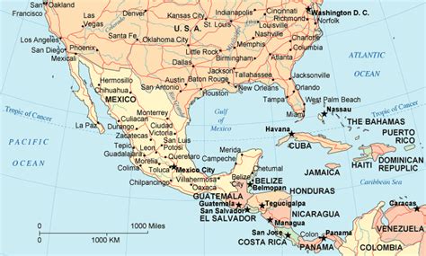 Mexico Map USA