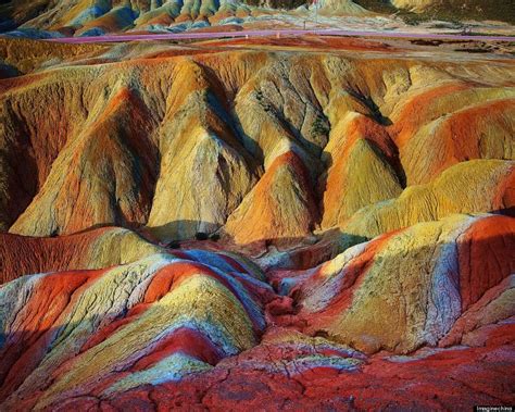 LOOK: These Rainbow Mountains Actually Exist! | Rainbow mountain ...