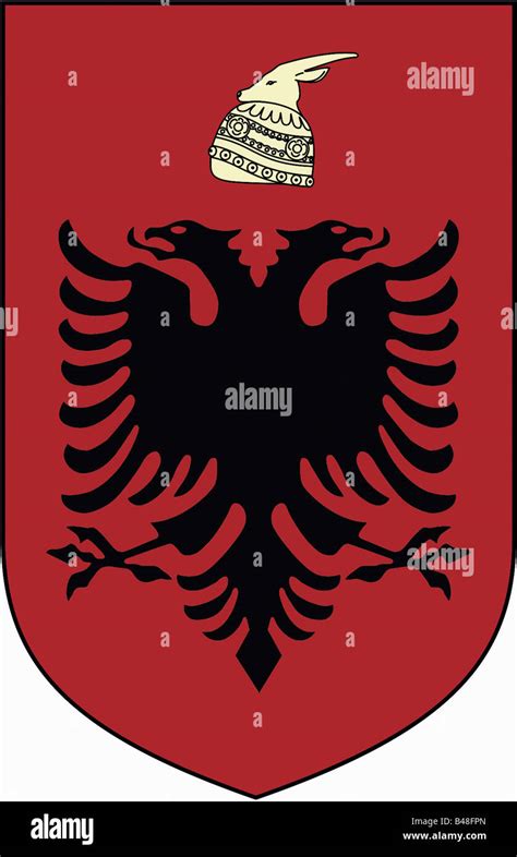 heraldry, coat of arms, Albania Stock Photo: 19857005 - Alamy