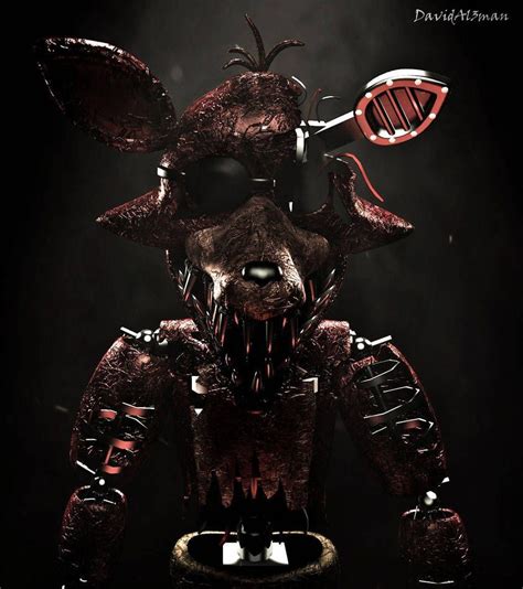 Fnaf 2 Withered Foxy Wallpaper - img-Bachue