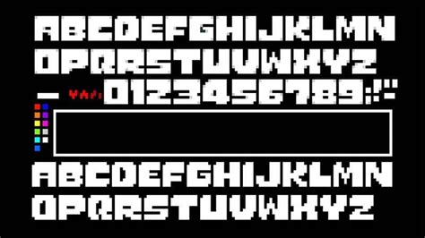 Undertale Font Free Download | Game font, Undertale, Undertale logo