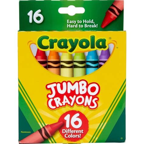 Crayola 16ct Jumbo Crayons : Target