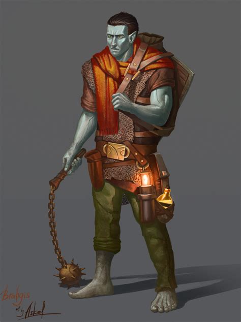 [Art] Brahgis. The Earth Genasi commission - DnD | Earth genasi ...