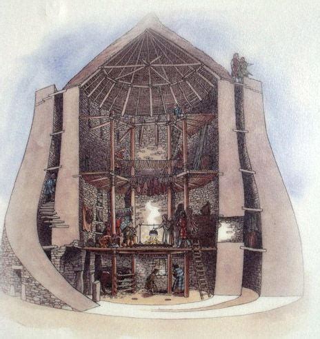 Scottish Broch Interior by djk120474 on DeviantArt