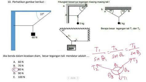 Cara Menghitung Tegangan Tali Studyhelp Imagesee - Riset