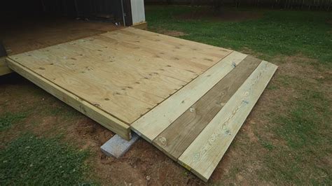 How to build a wood shed ramp ~ Quilt Rack Quilt Stand