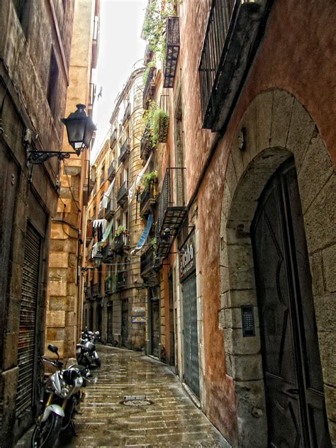 Barcelona--the Gothic Quarter.. One of my favorite places I've traveled to!