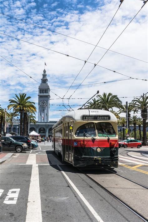 Tram in San Francisco, California Editorial Photo - Image of historic ...