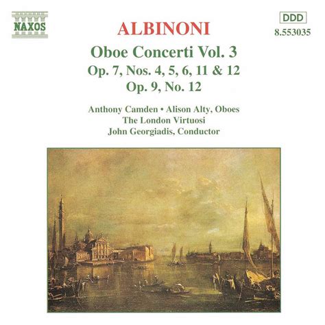 eClassical - Albinoni: Oboe Concertos, Vol. 3