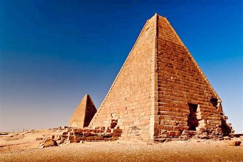 Pyramids of Nubia in North Sudan