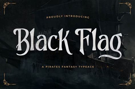 Black Flag Font - FreeDaFonts