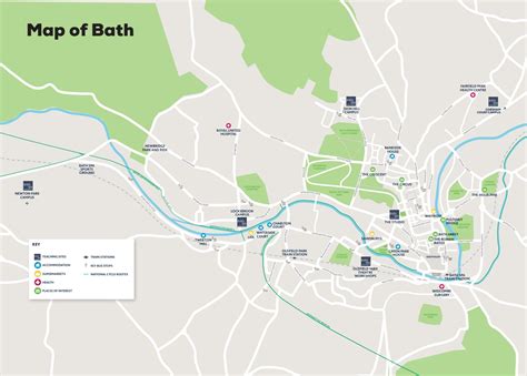 Map of Bath City 2019 by Bath Spa University - Issuu