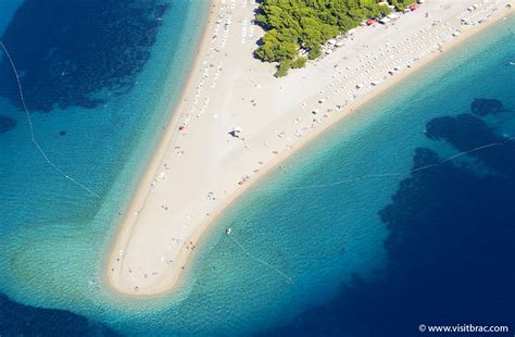 Photo gallery of beaches on Island Brač in Croatia