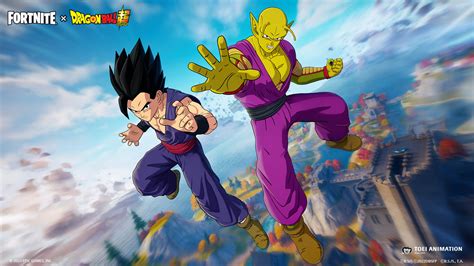 Son Gohan and Piccolo Power Up the Return of Fortnite x Dragon Ball!