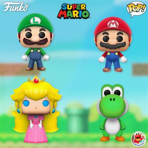 Super Mario - Funko Pop Wave Concept. : r/funkopop