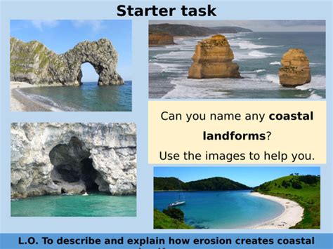 Coasts - Erosional Landforms | Teaching Resources