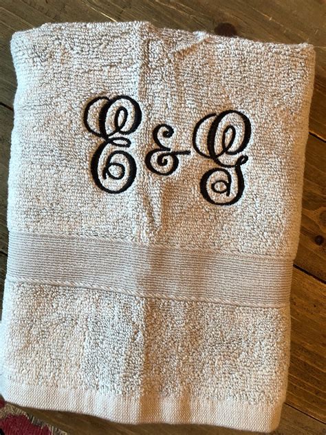 Monogrammed Hand Towels/gym Towel/custom Hand - Etsy