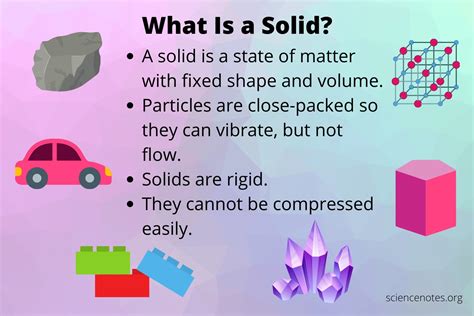 What Is a Solid? Definition and Examples in Science