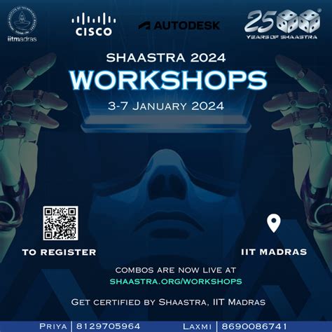 Shaastra Workshops : r/robotics