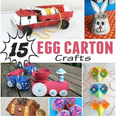 15 Egg Carton Crafts | Egg carton crafts, Preschool arts and crafts ...