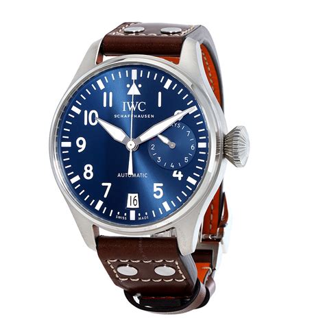 IWC Big Pilot Le Petit Prince Midnight Blue Dial Automatic Men's Watch ...