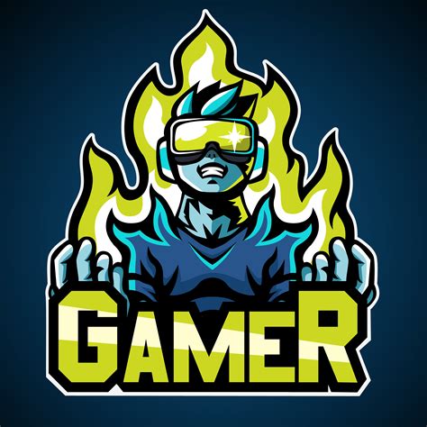 Gamer Logo Vector Art, Icons, and Graphics for Free Download