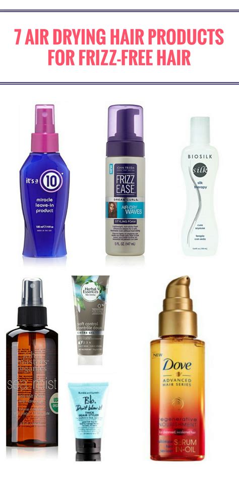 7 Air Drying Hair Products for Frizz-Free Hair This Summer | Mom Fabulous