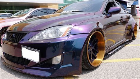 Lexus IS250 Bagged Wide Body - YouTube