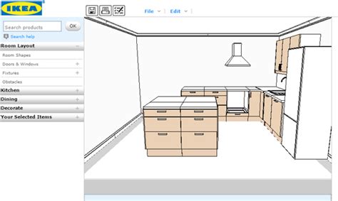 Design you kitchen with IKEA Home planner