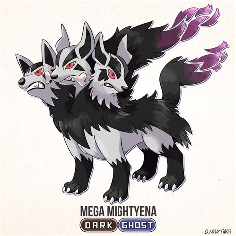 Commission - Mega Mightyena by Unknown-Dan on DeviantArt