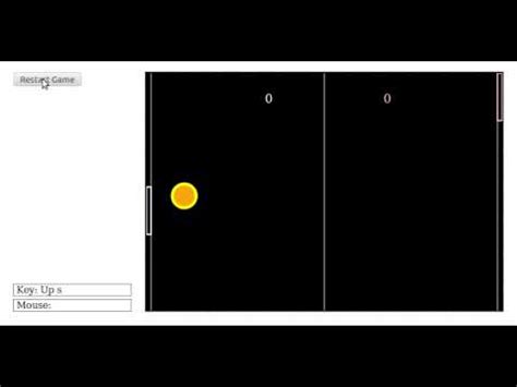 Pong game in Python - YouTube