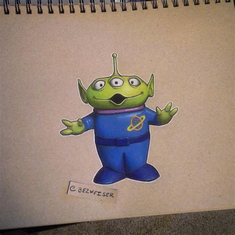 Toy Story Alien Drawing at PaintingValley.com | Explore collection of ...