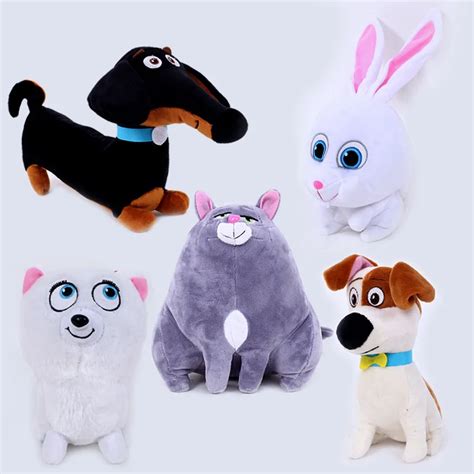 Animal Dogs & Cats Pets Movie Plush Toys 10 18cm Rabbits Animal Dolls ...