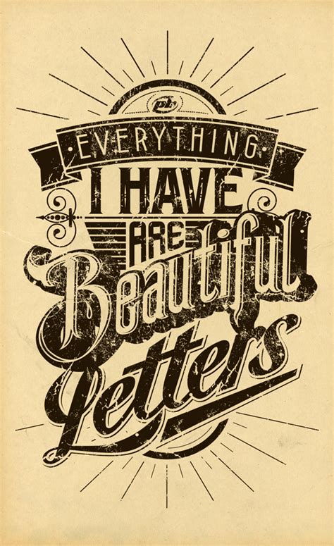 serialthrill | Vintage typography, Vintage lettering, Lettering design