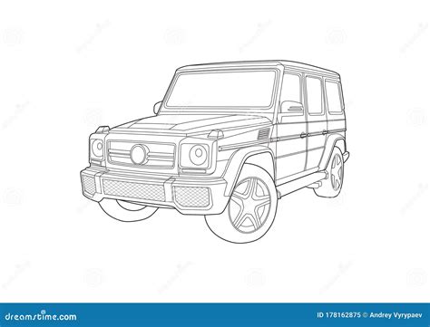 Easy Trick To Draw Mercedes G Wagon How To Draw G Wagon, 43% OFF