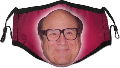 Face Mask Printed Cloth Danny Devito Fan Masks for Home Office Work ...