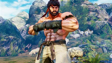 Weirdness: Beardy Ryu Is Now Officially Hot Ryu in Street Fighter V ...