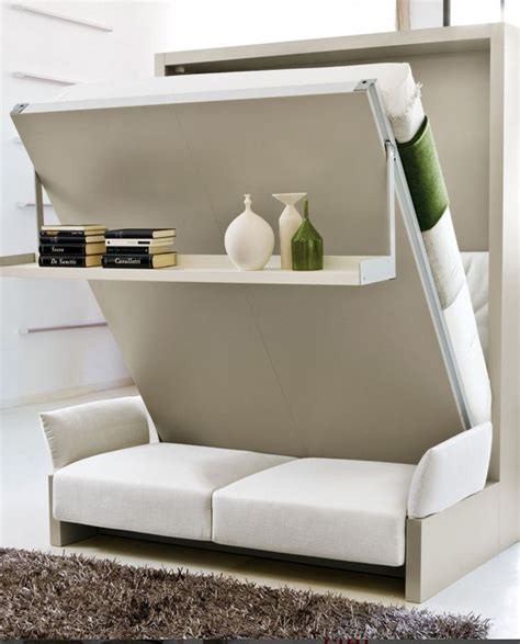 NUOVOLIOLÁ 10 Storage wall with fold-away #bed by CLEI | #design ...