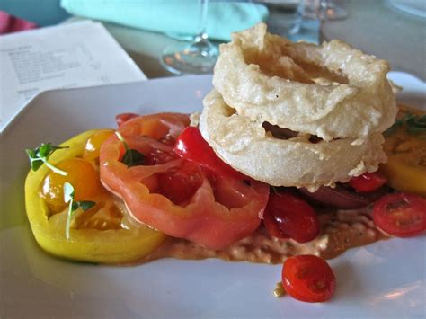 Eat This: Beefsteak tomato salad at Reef