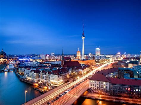 wallpaper alexanderplatz, berlin, capital of germany HD : Widescreen ...