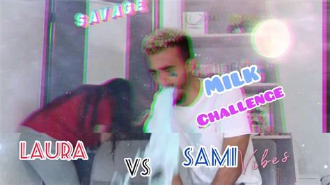 MILK CHALLENGE ! - YouTube