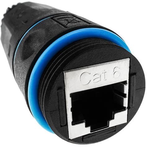 Connector RJ45 extender IP68 waterproof Ethernet cable Cat.6 - Cablematic