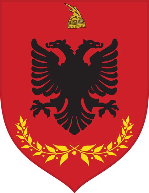 Pin by Amir Sulejmani on My Albania | Coat of arms, Albanian flag, Albania