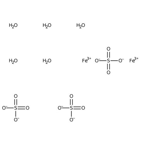 Iron(III) sulfate pentahydrate, 97%, Thermo Scientific Chemicals ...