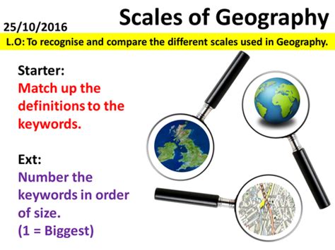 What is Geography - Scale | Teaching Resources