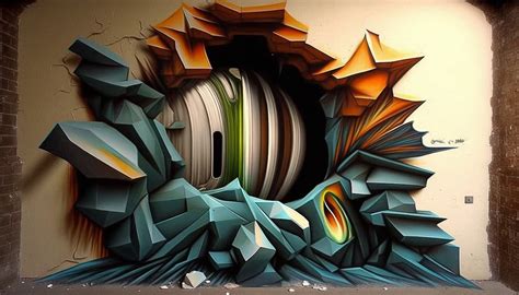 3d graffiti Midjourney style | Andrei Kovalev's Midlibrary