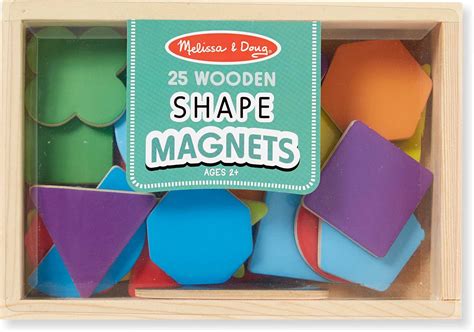 Magnetic Wooden Shapes and Colors - Kool & Child