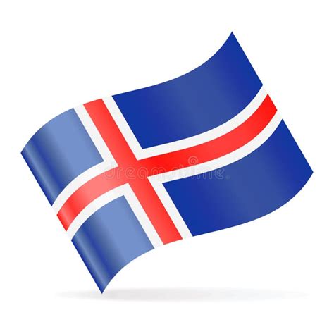 Iceland Flag Vector Set stock illustration. Illustration of icons ...